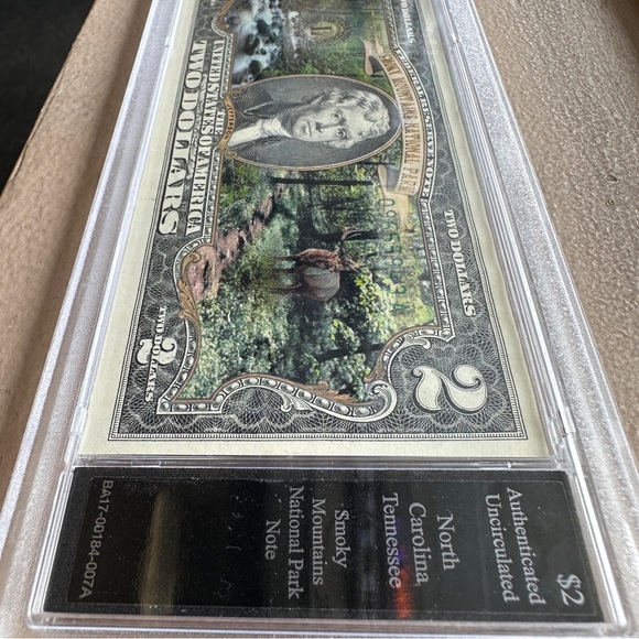 GREAT CONDITION authentic 2 dollar national park bills collection - Picture 5 of 8